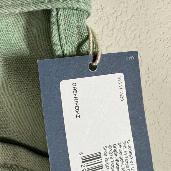 Universal Thread Women Green High Waist Shorts Bow‎ Tie Belt Multiple Sizes NWT - Picture 4 of 6